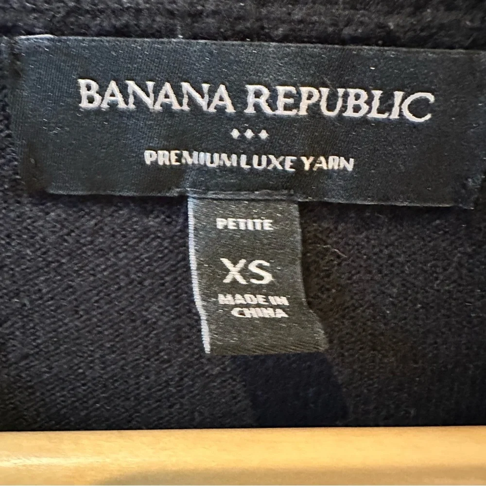 Banana Republic Factory‎ Cashmere Blend Cardigan Black Size XS P Gray Size XXS P